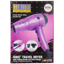 Load image into Gallery viewer, Hot Tools Ionic Travel Dryer Foldable Handle