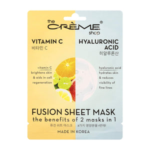2-in-1 Vitamin C + Hyaluronic Acid Face Mask