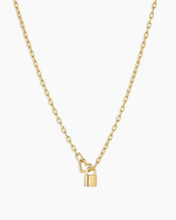 Load image into Gallery viewer, Heart Padlock Interlocking Necklace

