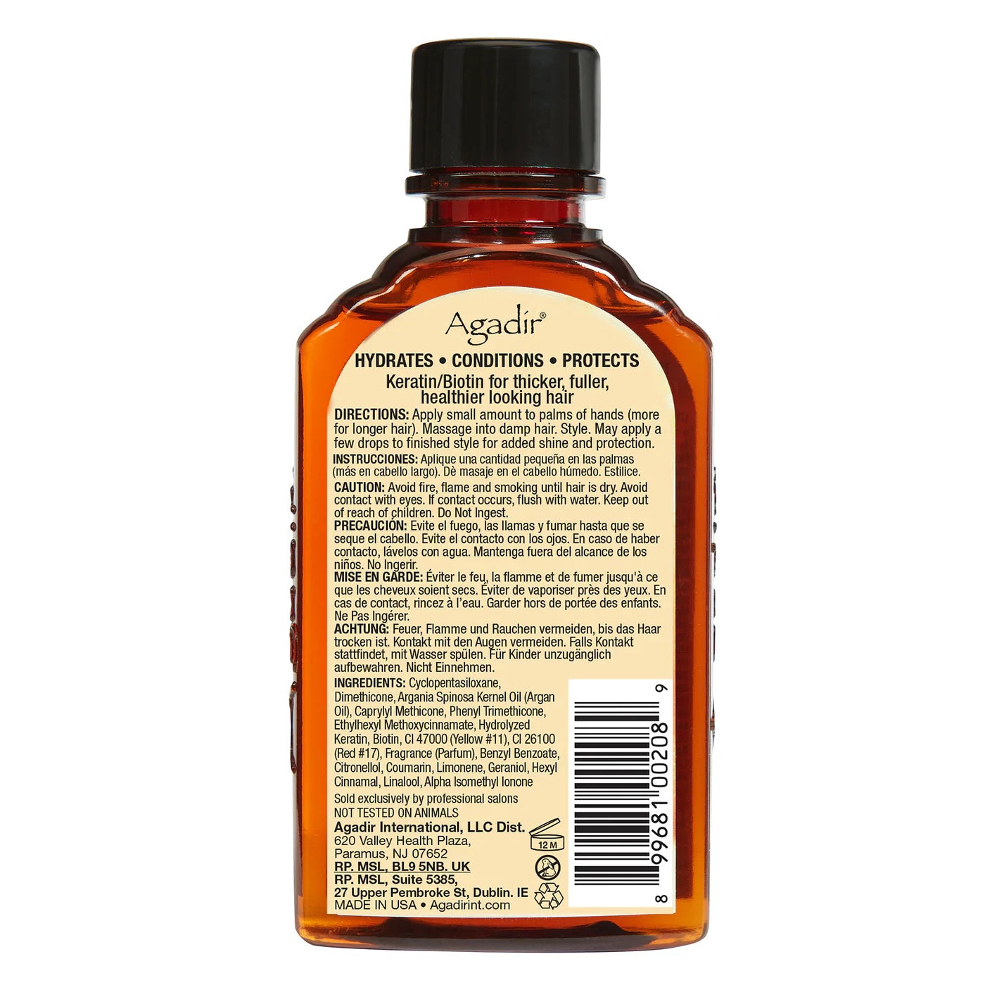 Agadir Hair Oil Treatment 4oz.