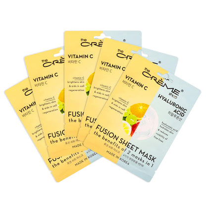 2-in-1 Vitamin C + Hyaluronic Acid Face Mask