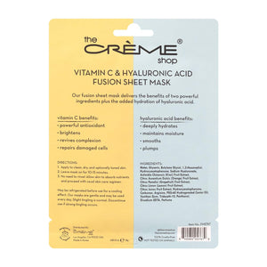 2-in-1 Vitamin C + Hyaluronic Acid Face Mask