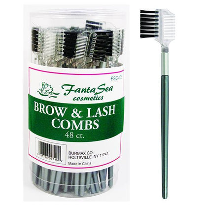 48Pc. Fanta Sea Brow & Lash Combs