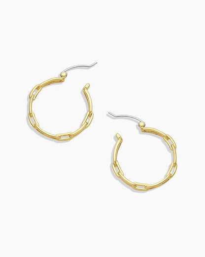 Parker Link Hoops - Stainless Steel Post
