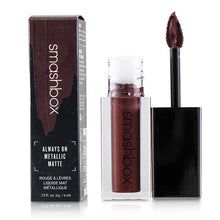 Load image into Gallery viewer, Always On Metallic Matte Liquid Lipstick Vino Noir 0.13 fl oz.
