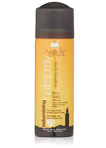 Agadir Volumizing Hair Spray Firm Hold Travel Size 1.5 fl oz.